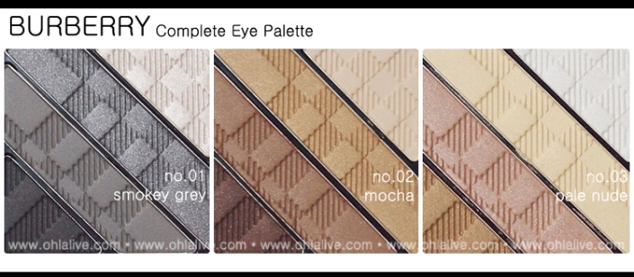 BURBERRY Complete Eye Palette - 1 to 3 ohlalive